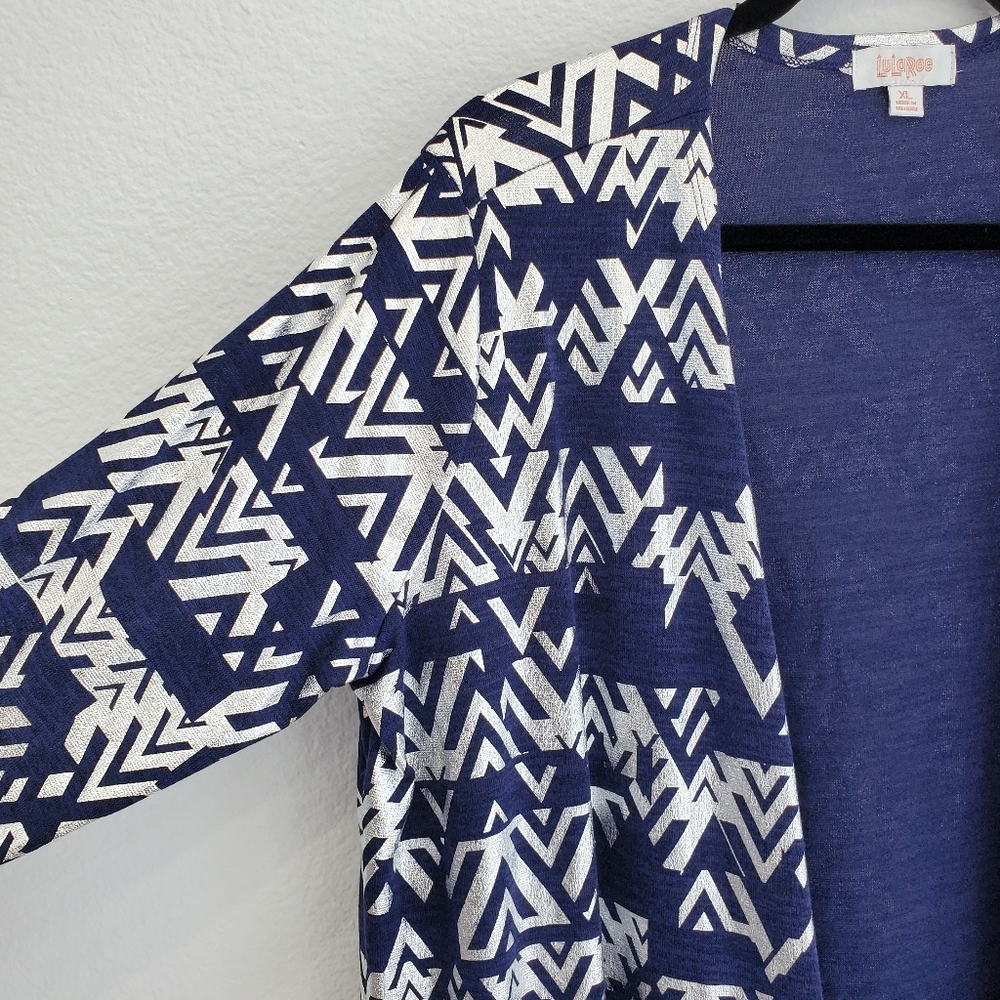 Long Duster Cardigan Lularoe Sarah Elegant collection XL NWT